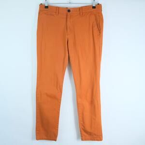 Tommy Hilfiger Orange Men's Chino Pants